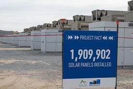 NEW SOLAR FARM NOW OPERATIONAL ON EDWARDS AFB LAND