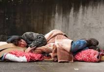 eight arrested in homeless sweep