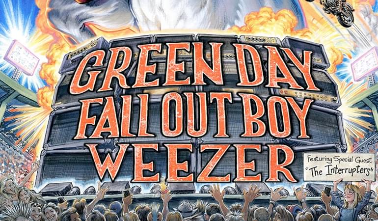 Fall Out Boy, Green Day, and Weezer Announce ‘Hella Mega’ Tour + Release New Songs