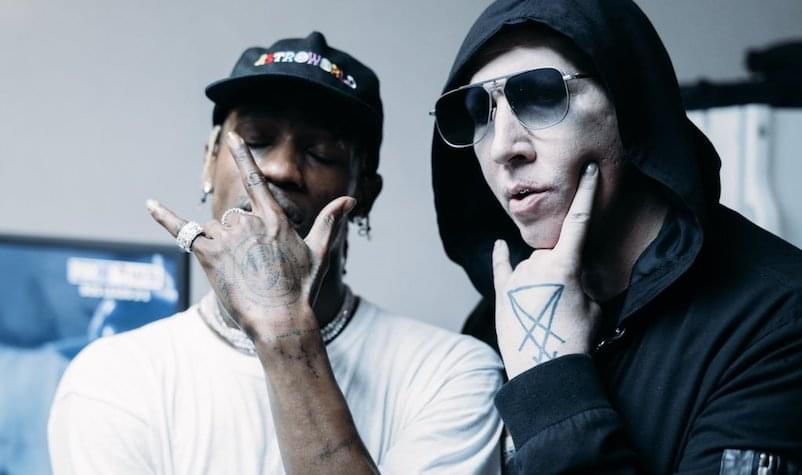 Marilyn Manson Slated to Perform at Rapper Travis Scott’s Hip-Hop Festival