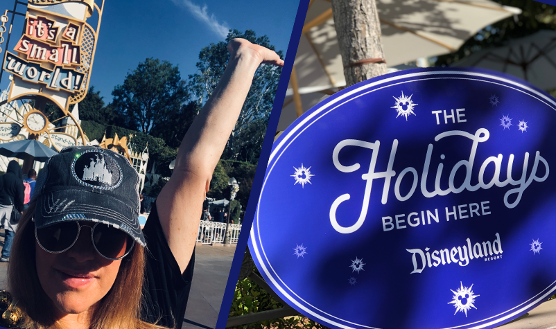 Marci Broadcasts Live from Disneyland!