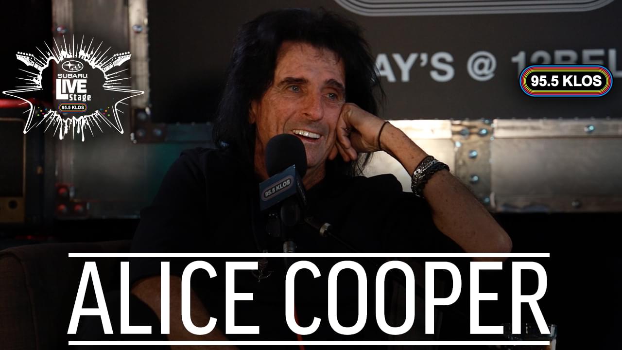 Alice Cooper on the KLOS Subaru Live Stage | Jonesy’s Jukebox