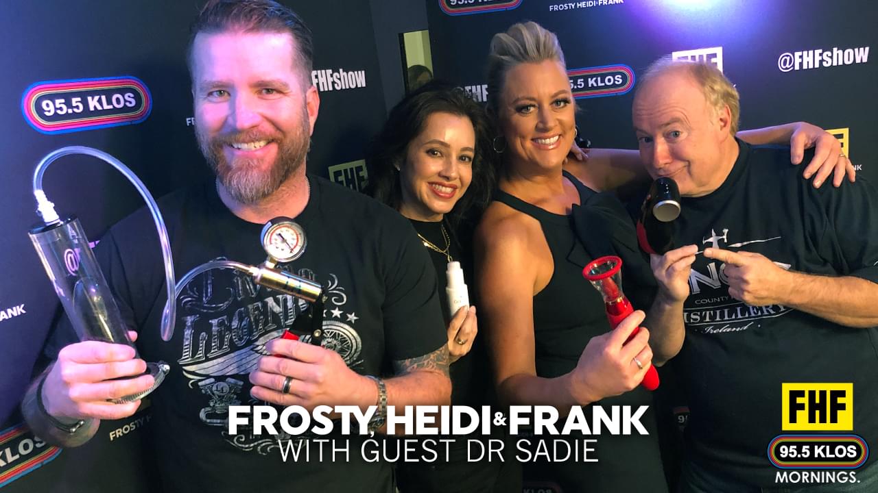 Frosty, Heidi & Frank with Guest Dr. Sadie