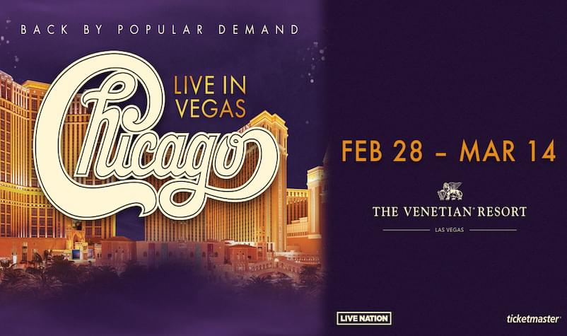 Tune in to Win Tickets to See Chicago in Vegas!