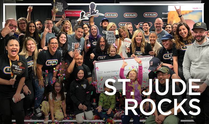 St. Jude Rocks Raises Over $1 Million!