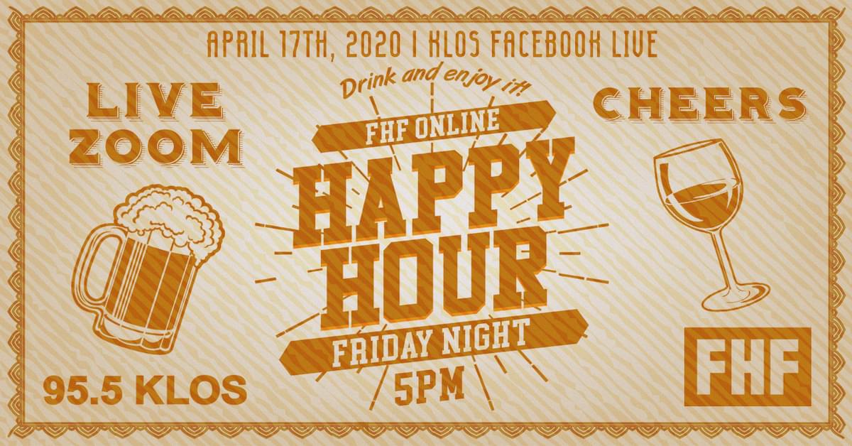 April 17th at 5PM: FHF Happy Hour