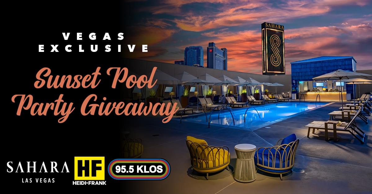 Listen to Win Access to the KLOS Pool Party at the Sahara Las Vegas