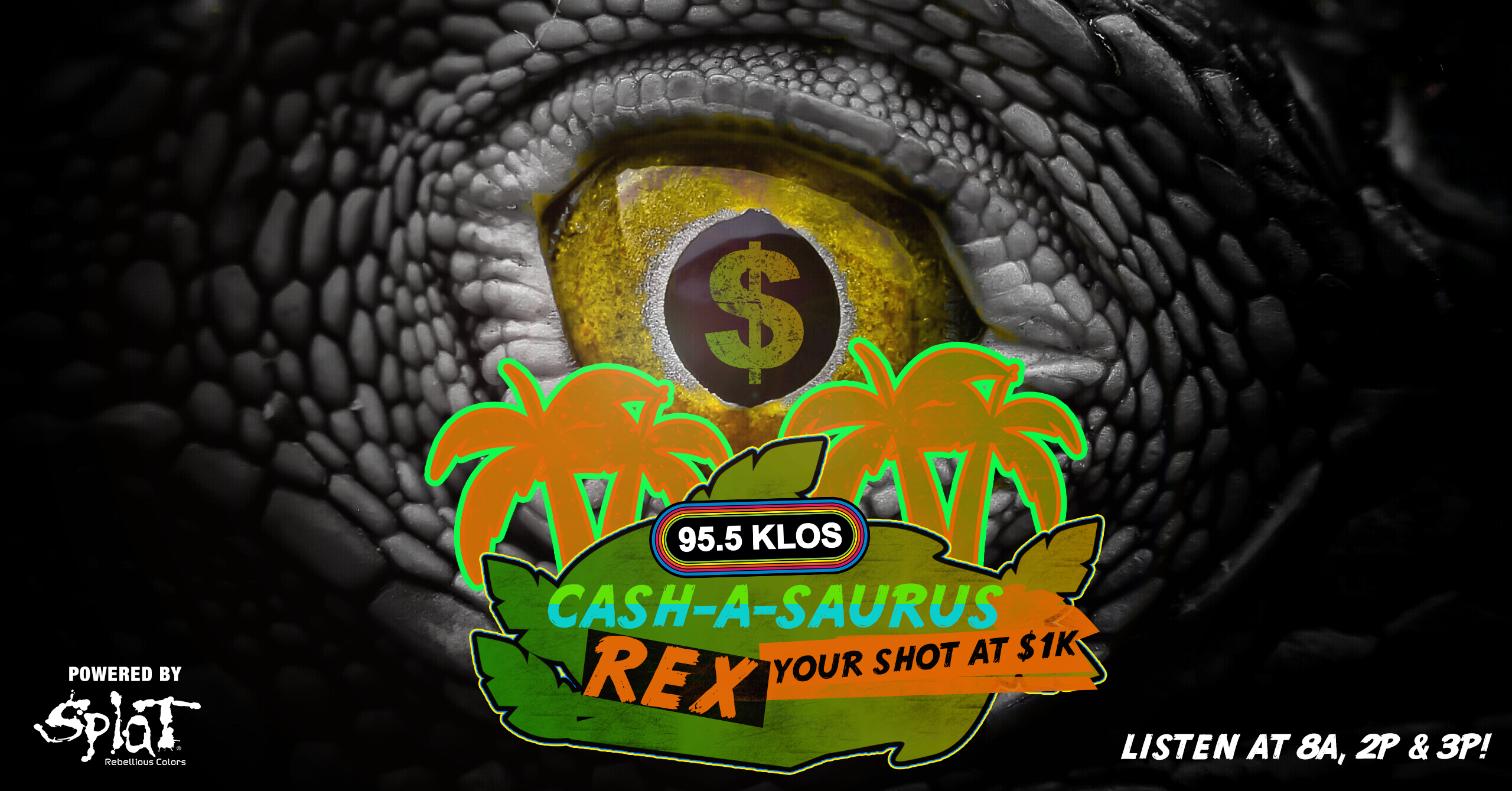 KLOS CASH-A-SAURUS REX