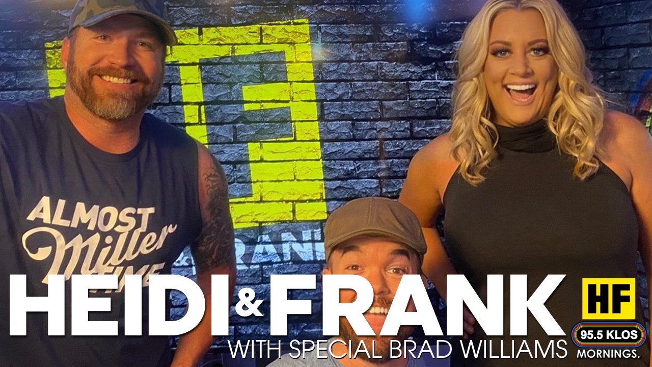 Heidi and Frank with guest Brad Williams