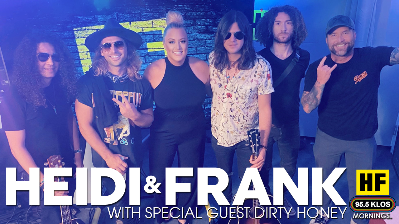 Heidi and Frank with guests Dirty Honey