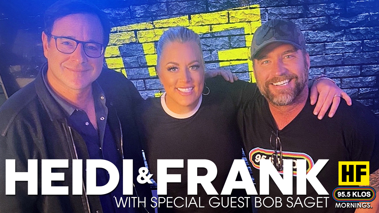 Heidi and Frank with guest Bob Saget