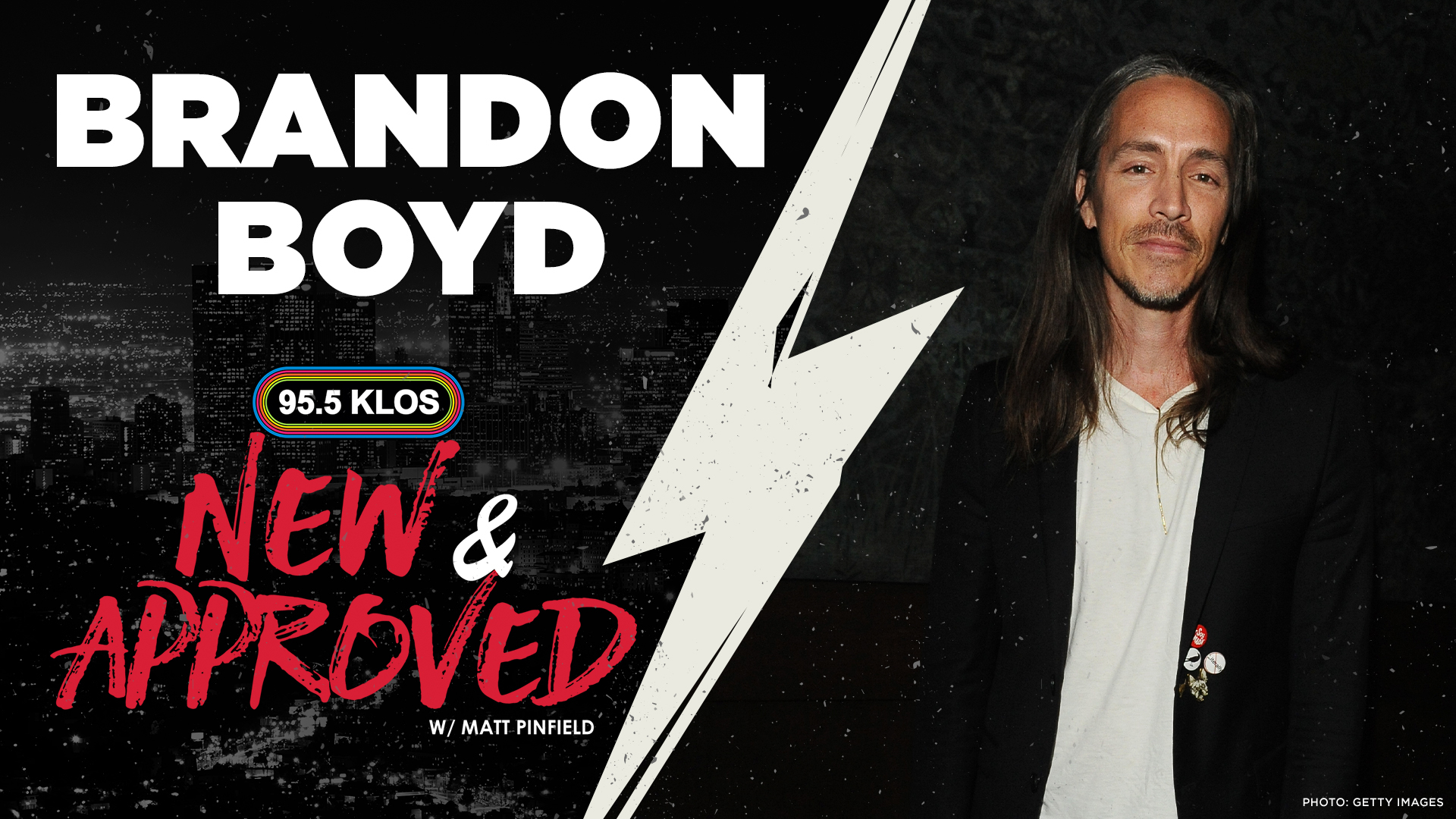 Brandon Boyd Discusses New Solo Record And Writing Inspirations With Matt Pinfield On New & Approved