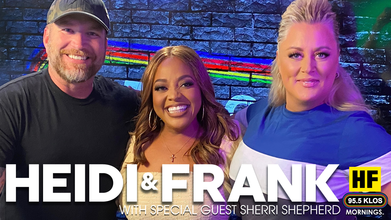 Heidi and Frank with guest Sherri Shepherd