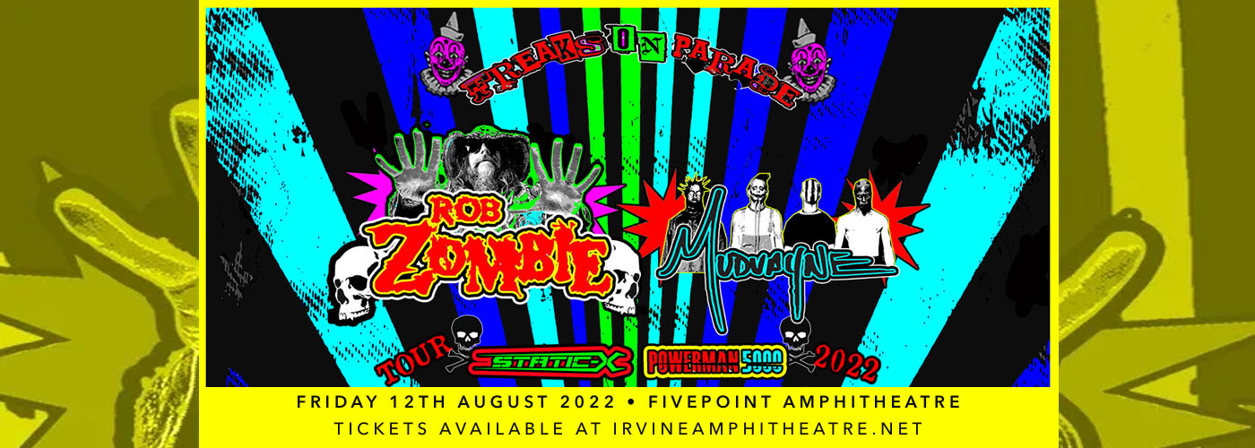 Rob Zombie, Mudvayne, Static-X, & Powerman 5000 @ FivePoint