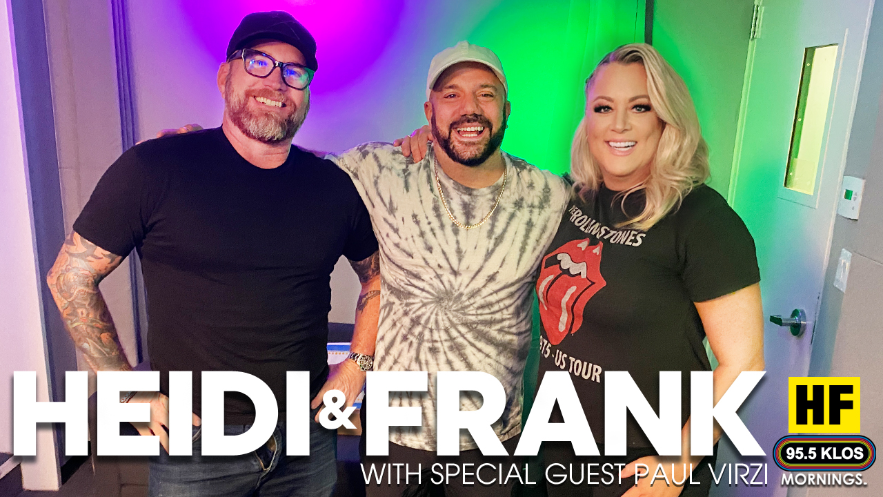 Heidi and Frank with guest Paul Virzi