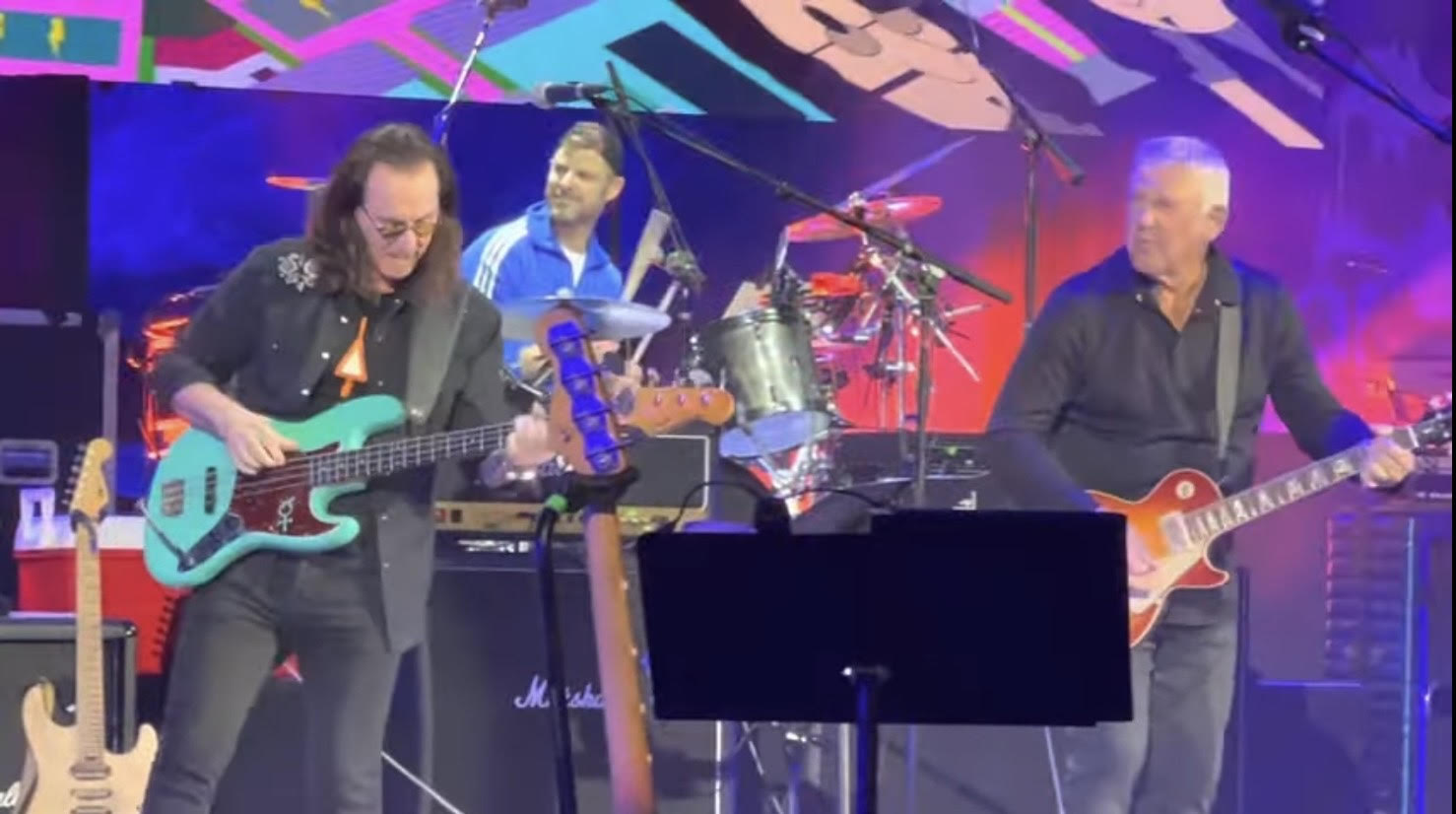 Rush’s Geddy Lee and Alex Lifeson Reunite On Stage For “South Park” Anniversary Concert