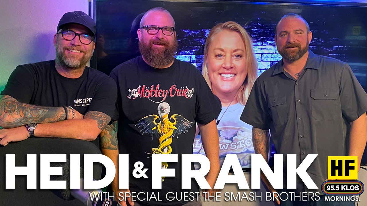 Heidi and Frank with guest The Smash Brothers