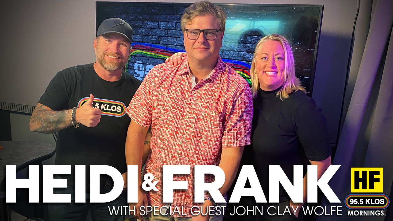 Heidi and Frank with guest John Clay Wolfe