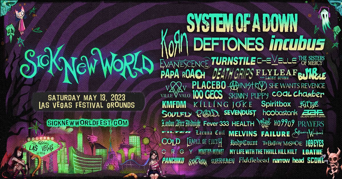 Just Announced: Sick New World Festival