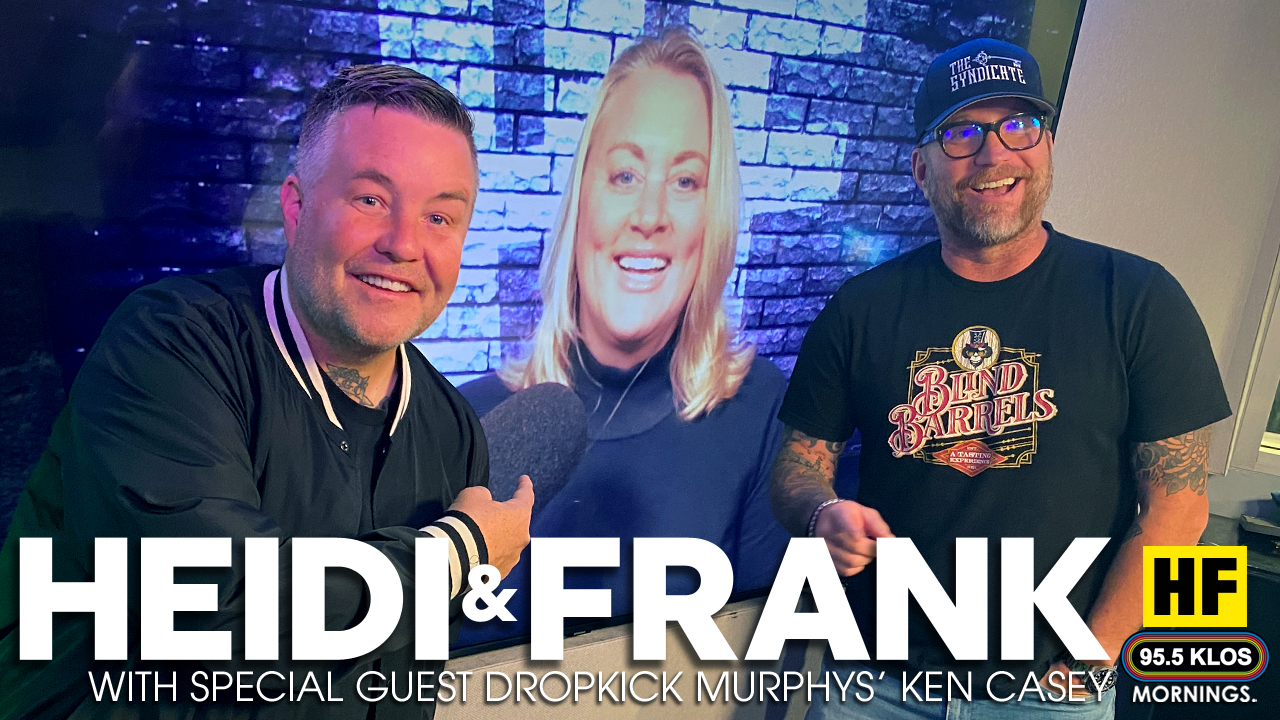 Heidi and Frank with guest Dropkick Murphys’ Ken Casey