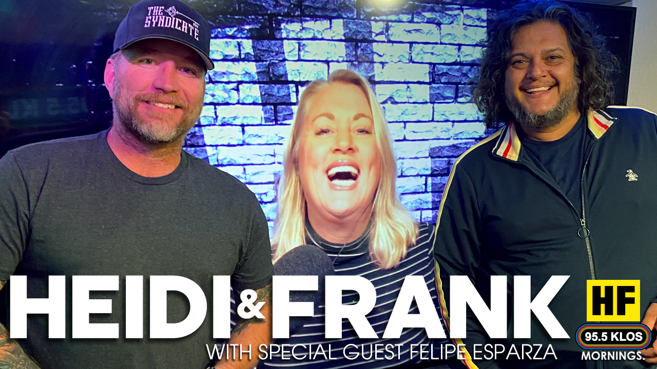 Heidi and Frank with guest Felipe Esparza