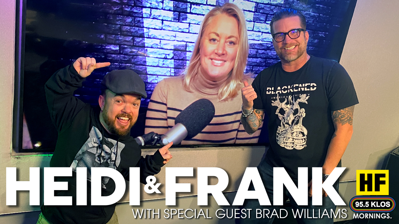 Heidi and Frank with guest Brad Williams