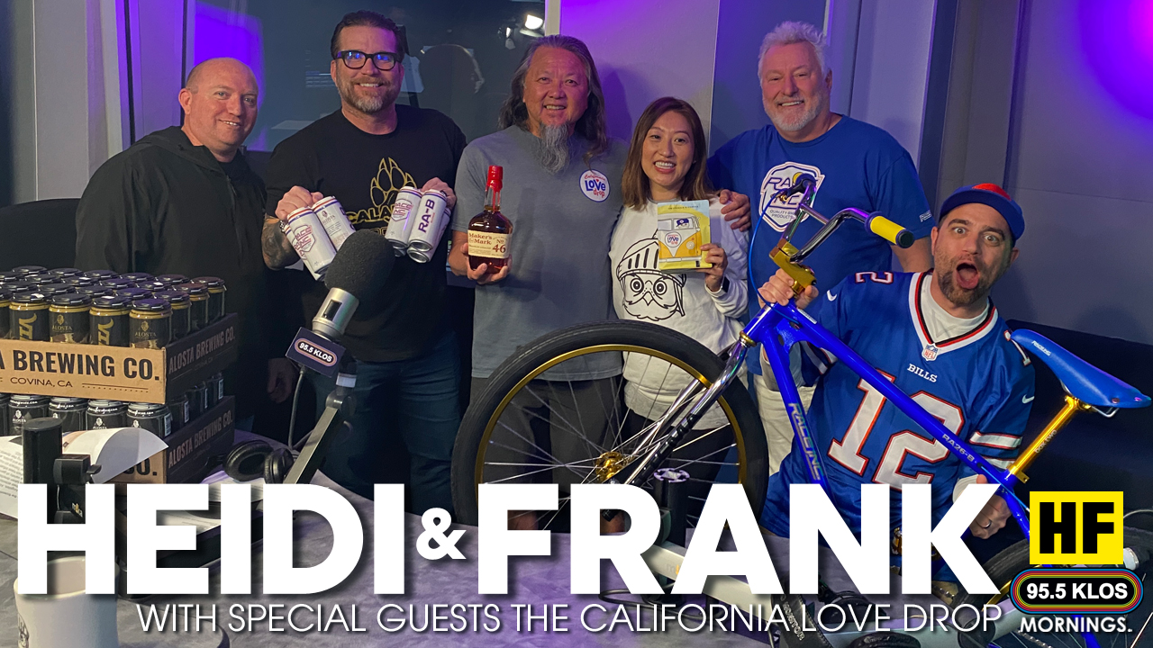 Heidi and Frank with guests the California Love Drop