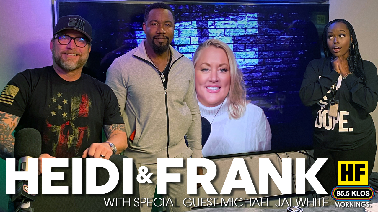 Heidi and Frank with guests Michael Jai White
