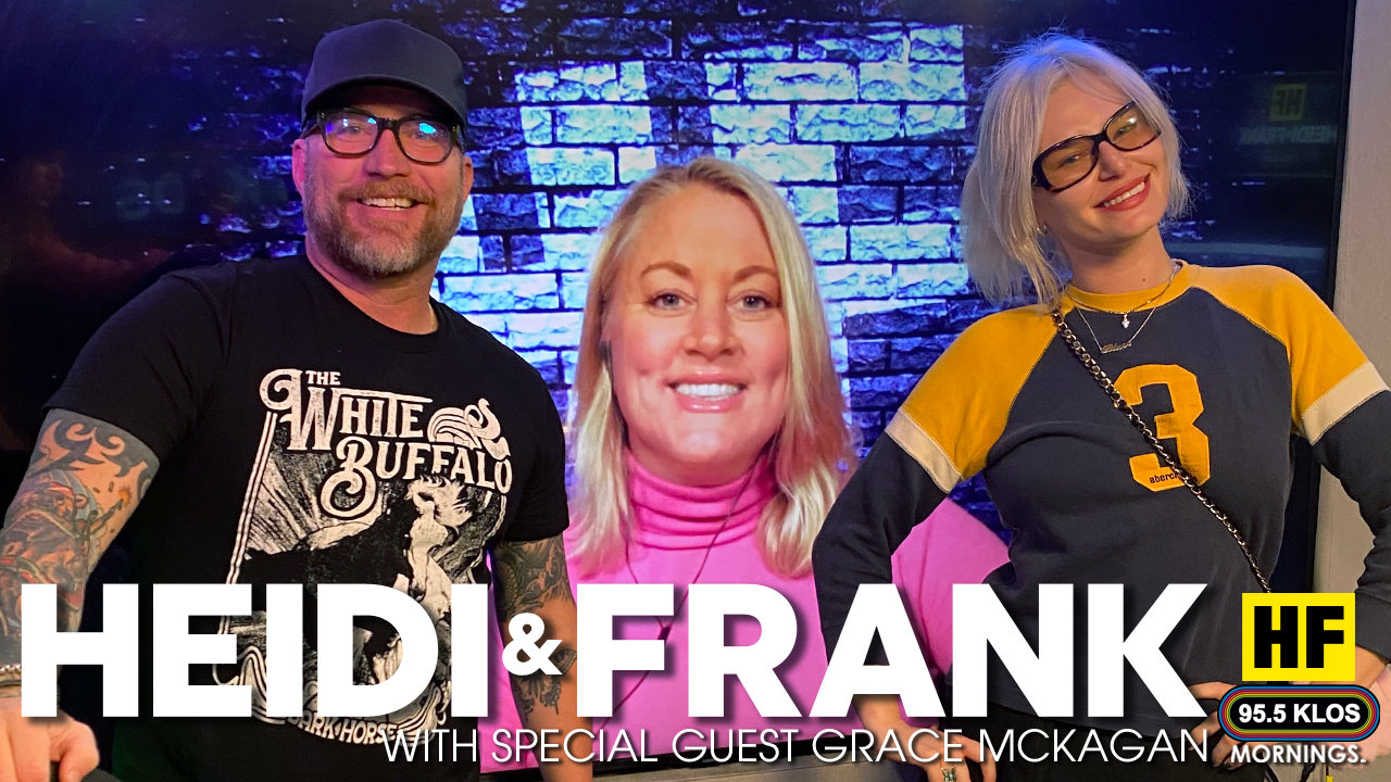 Heidi and Frank with guest Grace McKagan