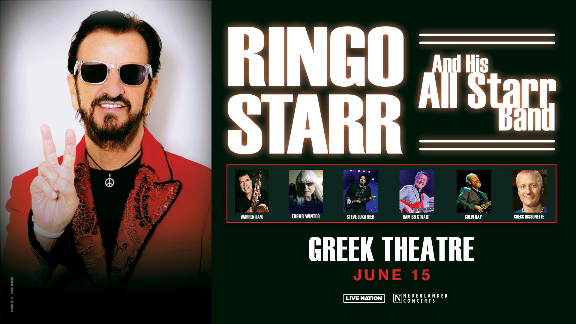 Ringo Starr And His All Starr Band 6/15 @ The Greek