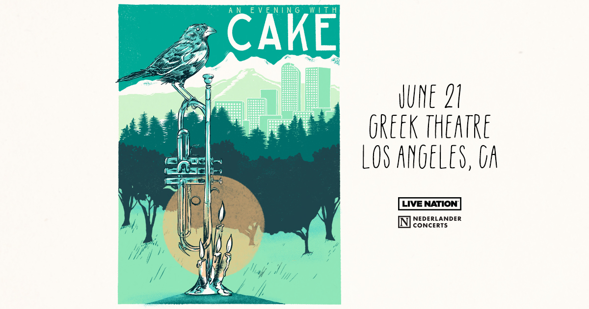 CAKE To Perform at The Greek This Summer