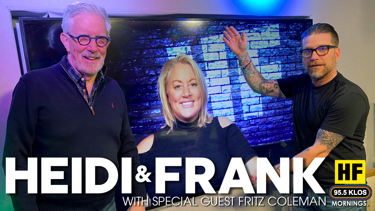 Heidi and Frank with special guest Fritz Coleman