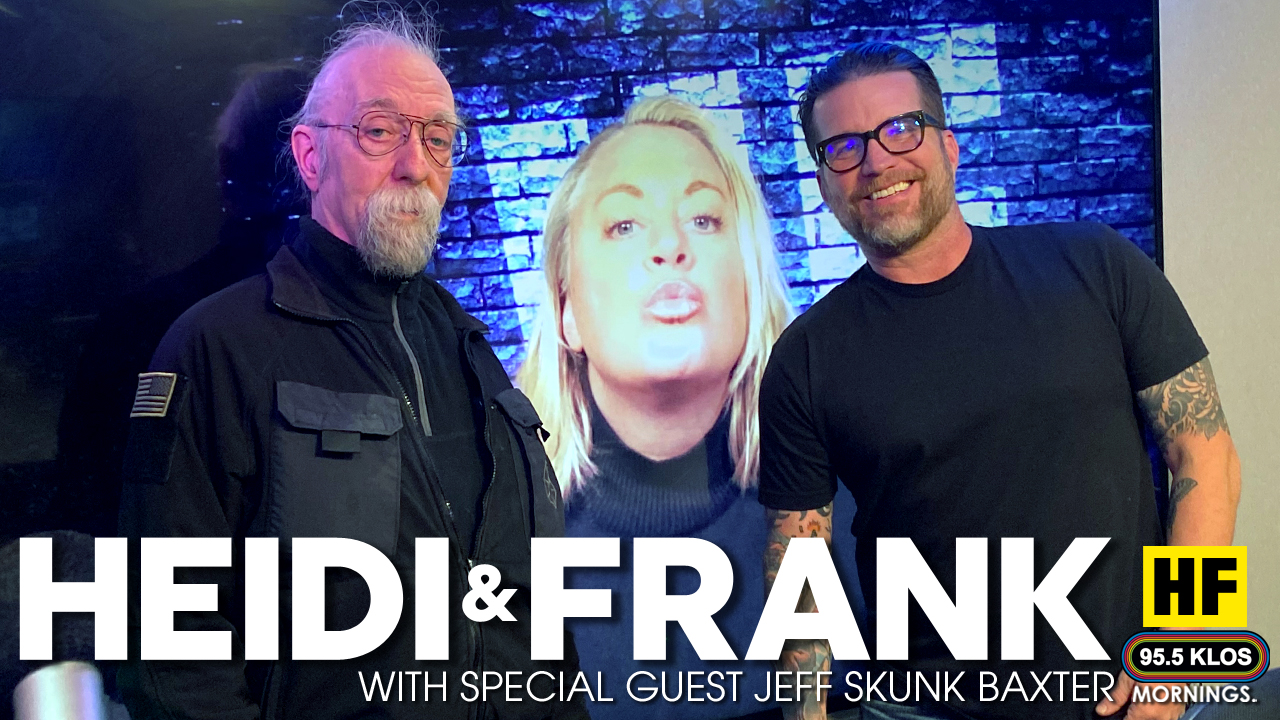 Heidi and Frank with guest Jeff Skunk Baxter