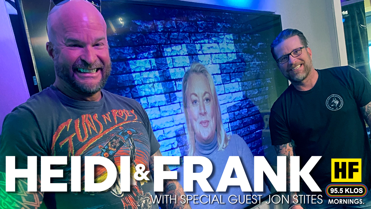 Heidi and Frank with guest Jon Stites