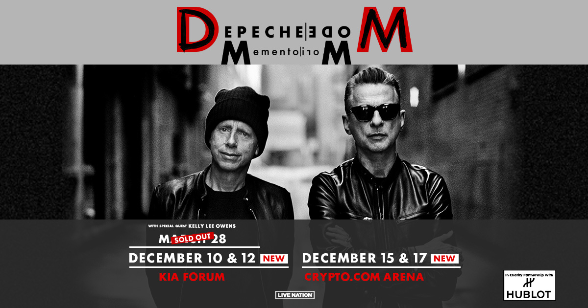 Depeche Mode 12/10 @ The Kia Forum