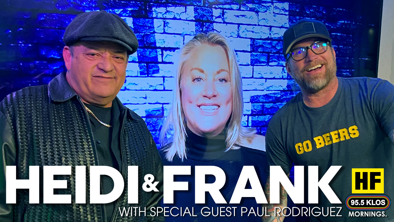 Heidi and Frank with guest Paul Rodriguez