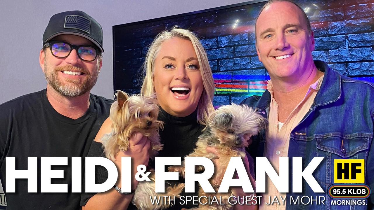 Heidi and Frank with guest Jay Mohr