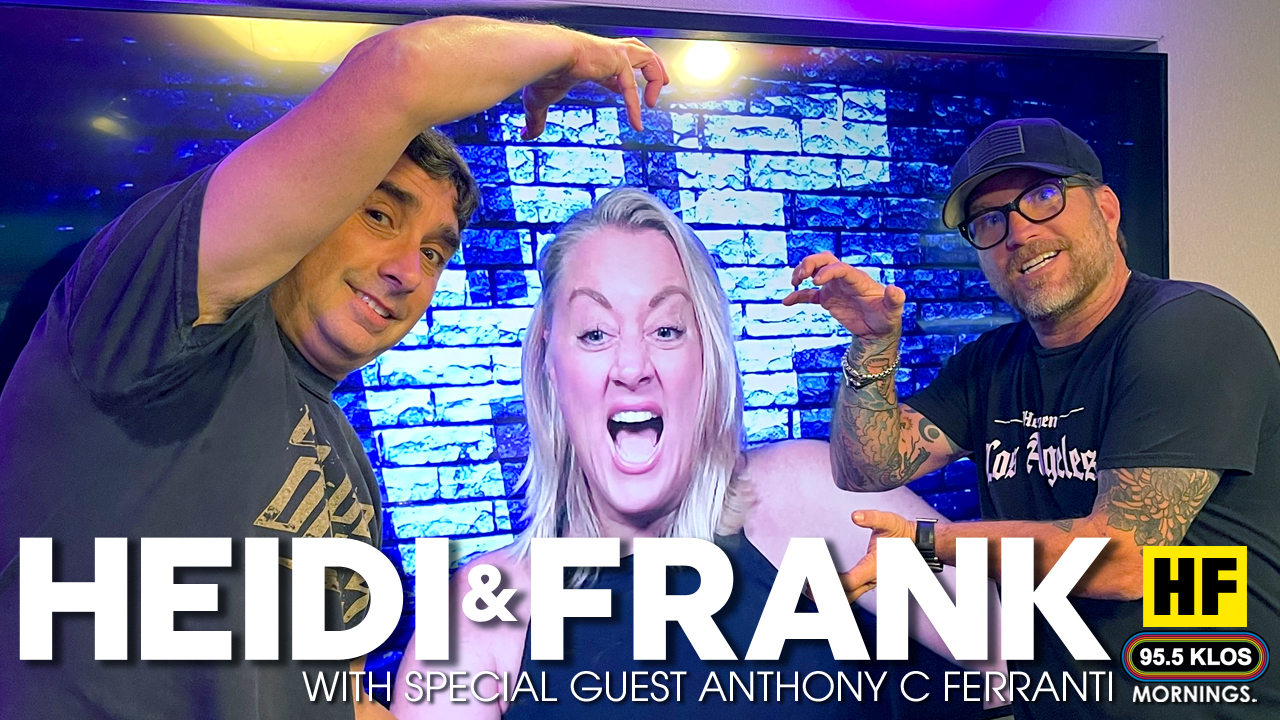 Heidi and Frank with guest Anthony C Ferranti