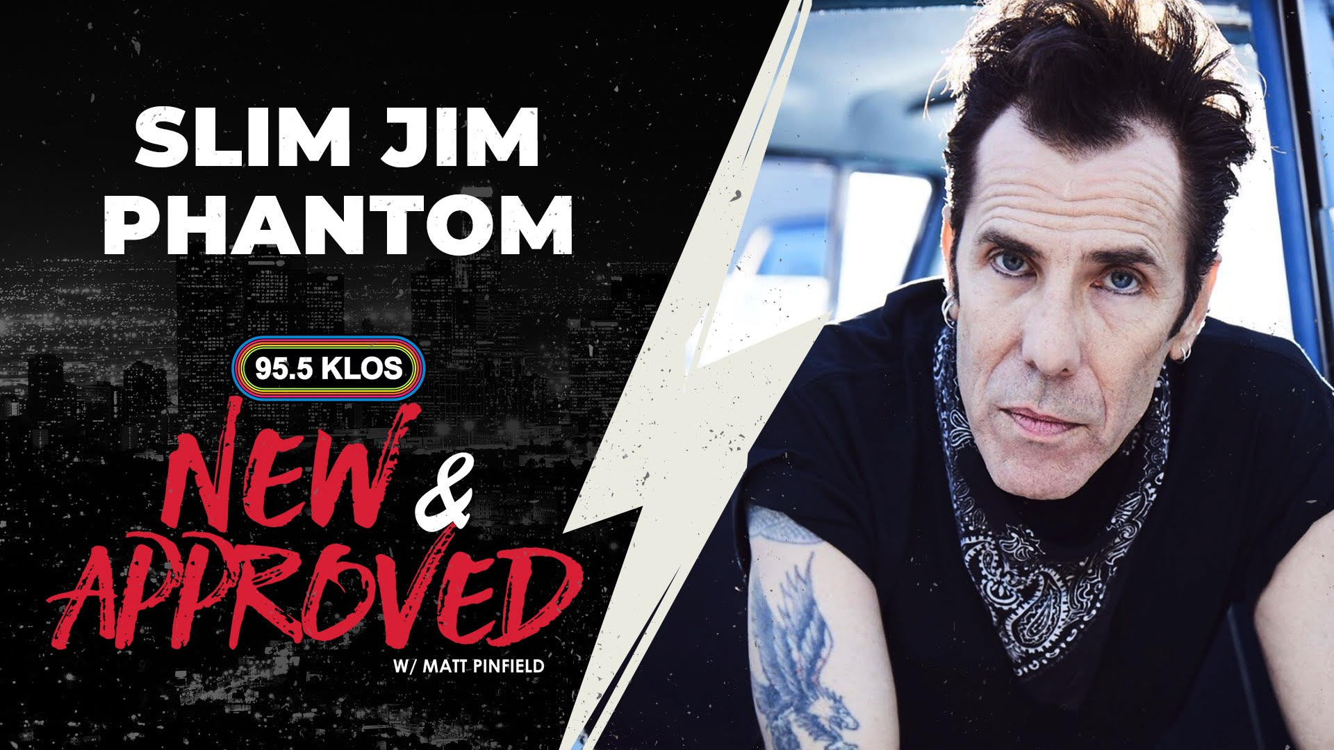 Slim Jim Phantom Discusses Stray Cats History With Matt Pinfield on New & Approved