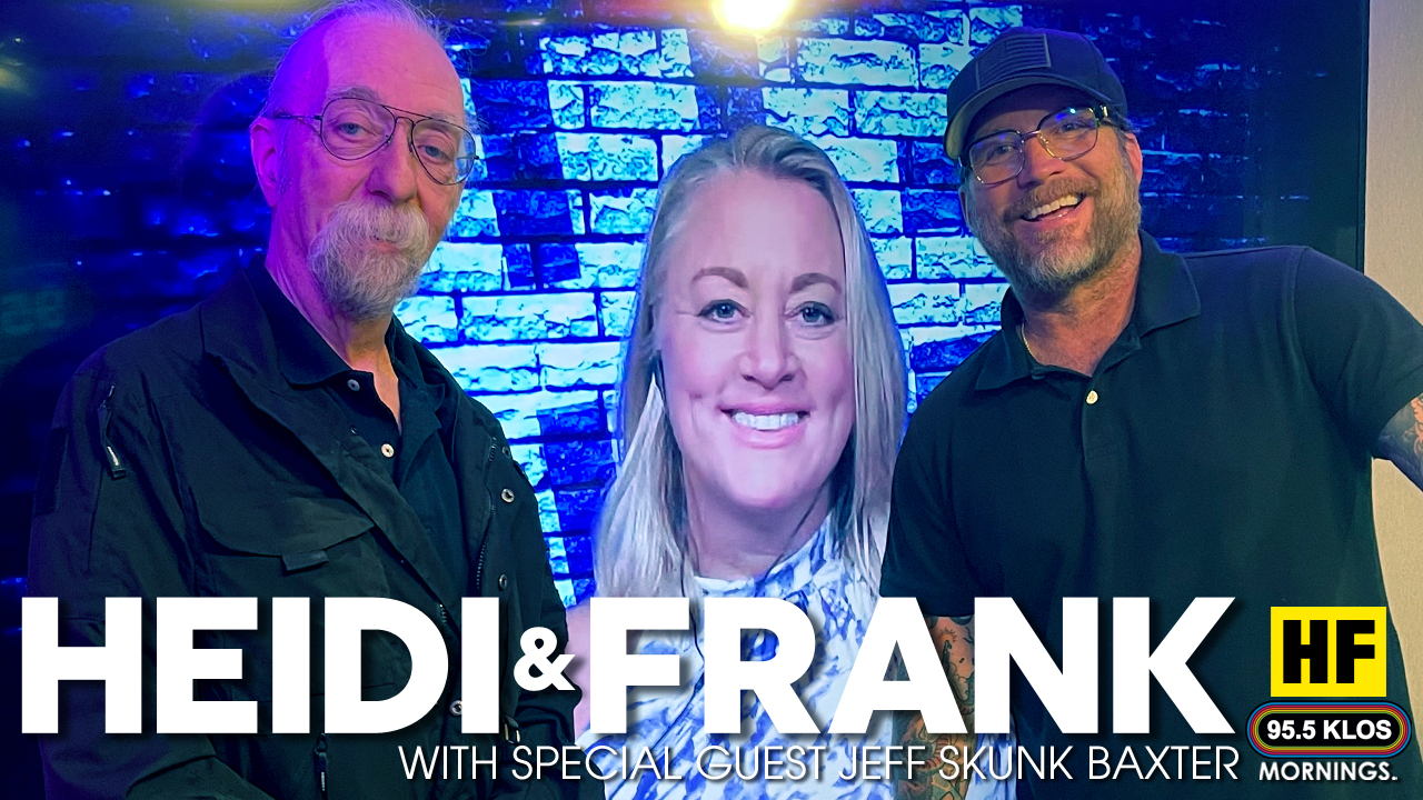Heidi and Frank with guest Jeff “Skunk” Baxter
