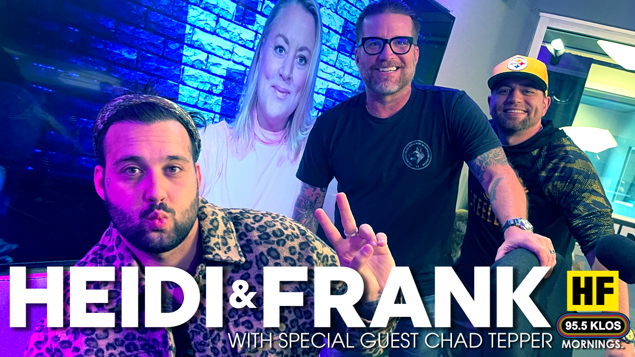 Heidi and Frank with guest Chad Tepper
