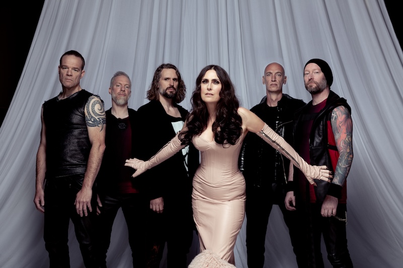 Sharon den Adel of Within Temptation on Whiplash