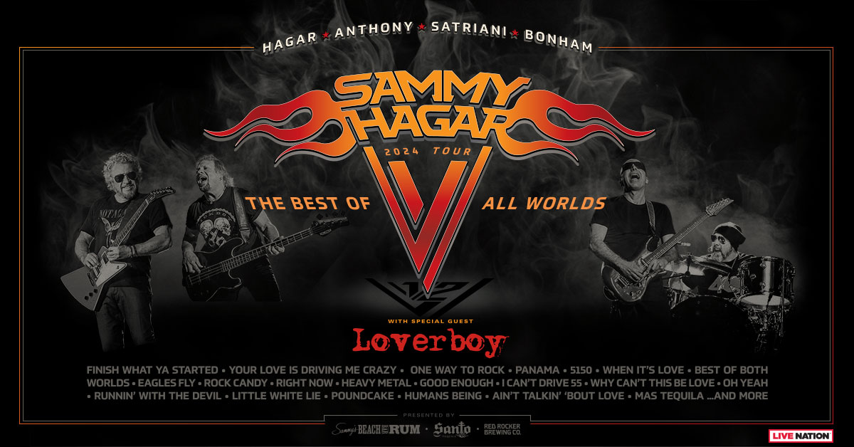 Sammy Hagar “Best Of All Worlds” Tour To Celebrate Music of Van Halen
