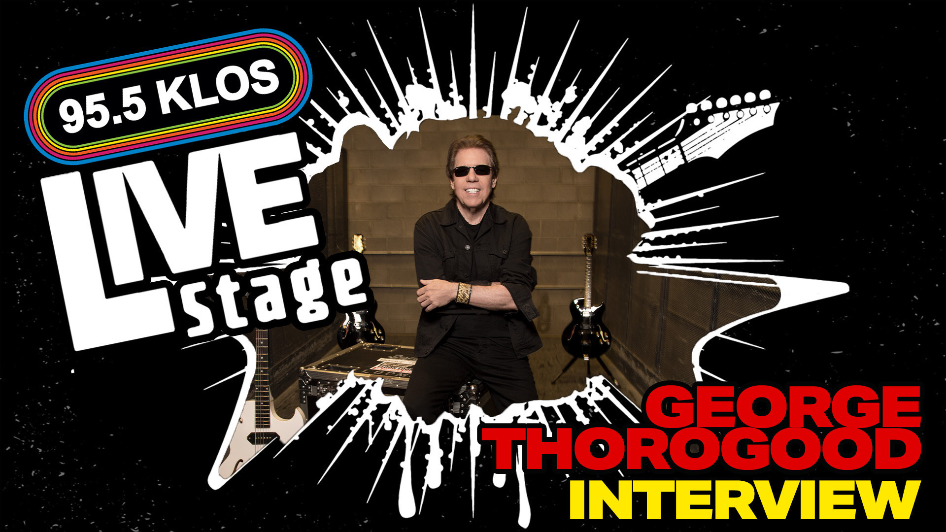 KLOS Live Stage: George Thorogood Speaks With Matt Pinfield (Pt. 1)