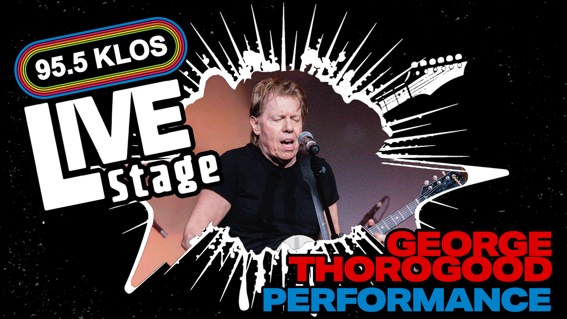 KLOS Live Stage: George Thorogood Performs (Pt. 2)