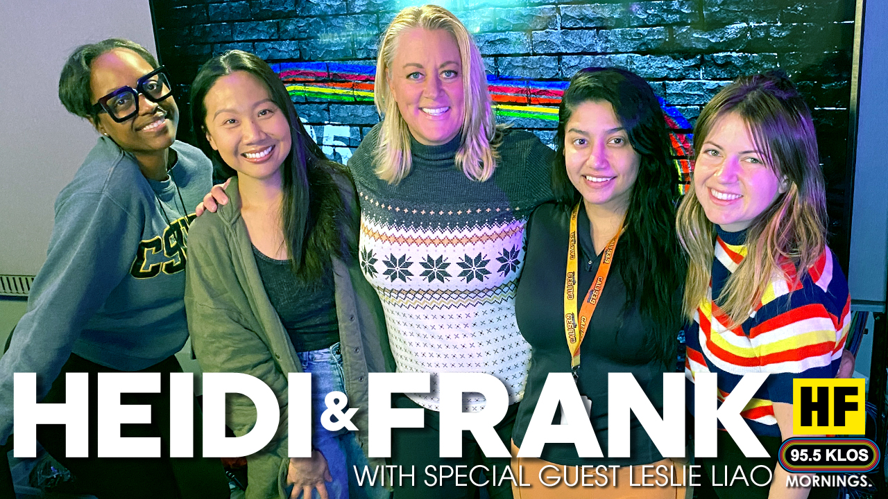 Heidi and Frank with guest Leslie Liao