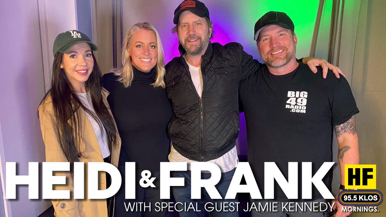 Heidi and Frank with guest Jamie Kennedy