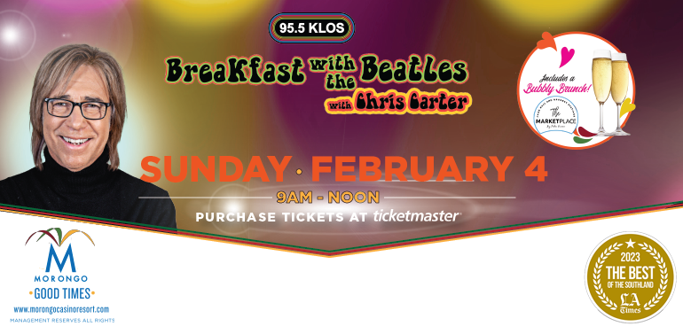 BREAKFAST WITH THE BEATLES 2/4 AT MORONGO