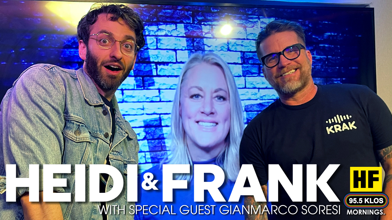 Heidi and Frank with guest Gianmarco Soresi