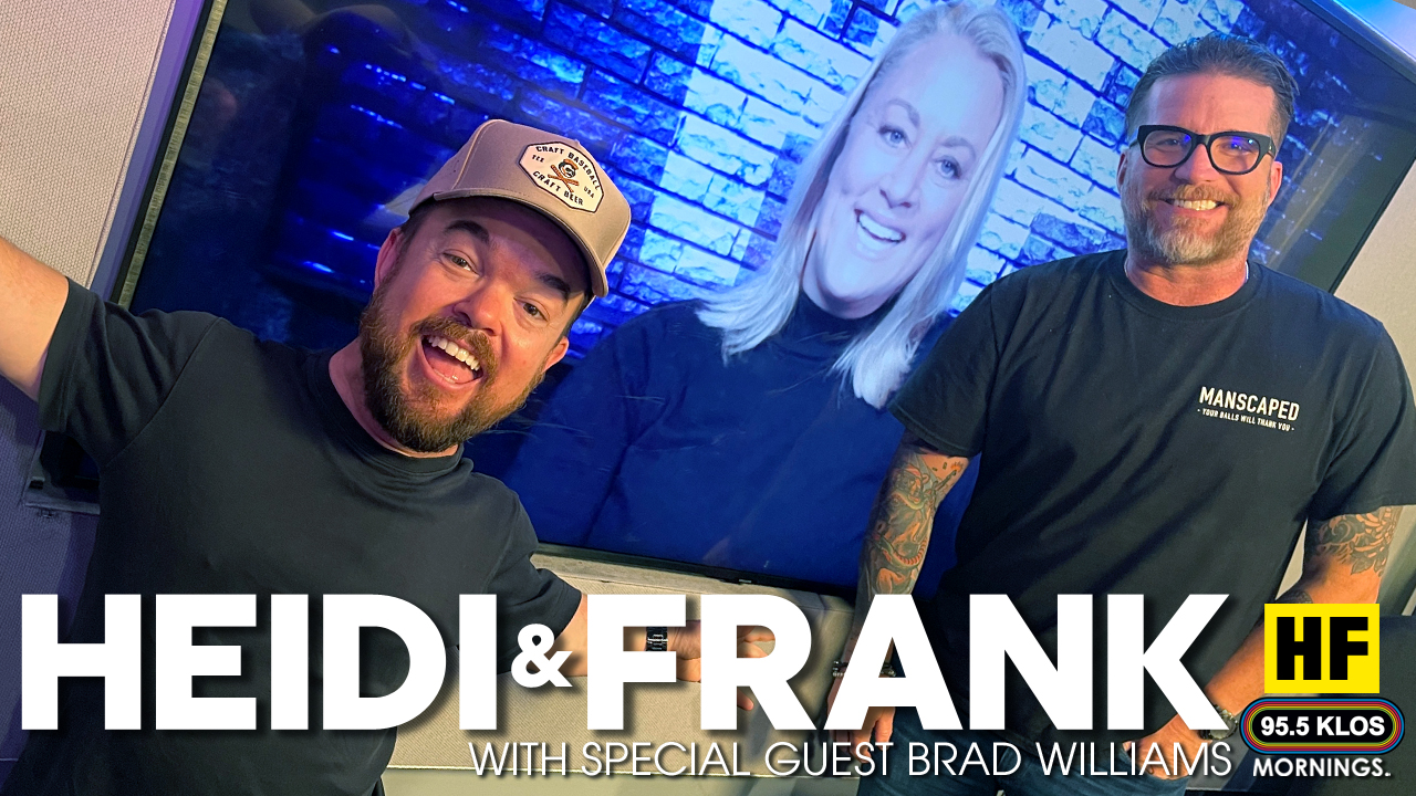 Heidi and Frank with guest Brad Williams